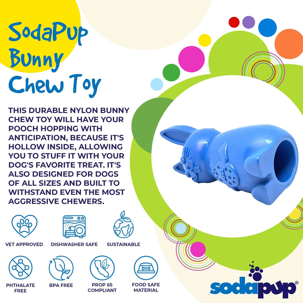 Bunny Nylon Chew Toy | Aggressive Chewers