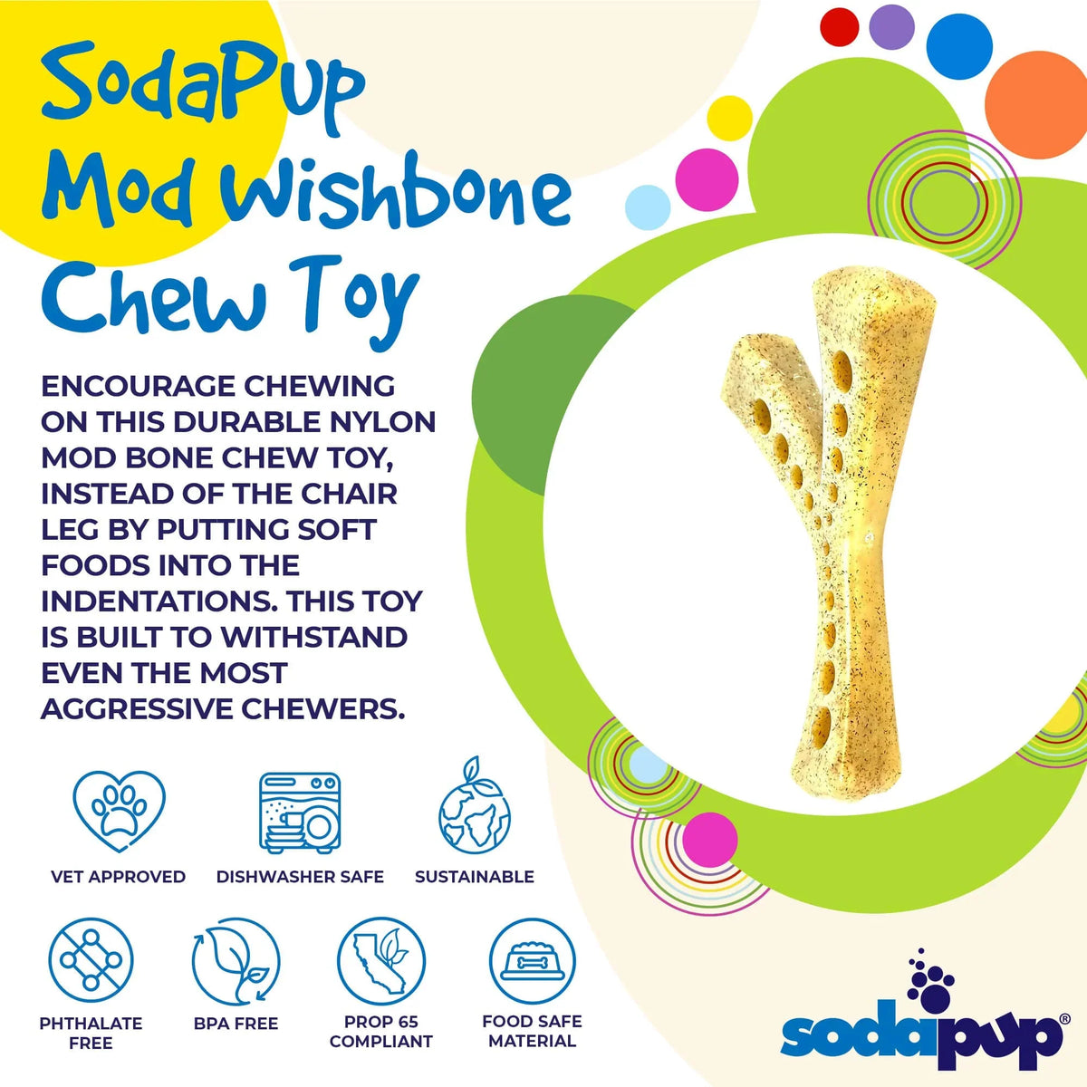MOD Wishbone Ultra Durable Chew Toy