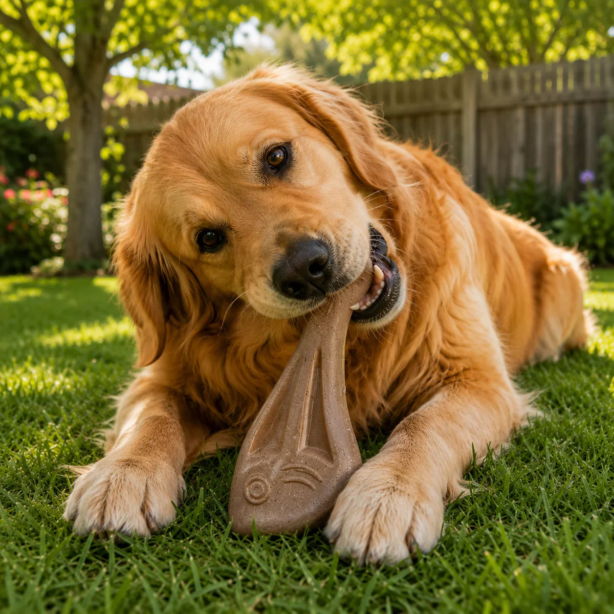 Large Dog Fish Nylon Dog Chew Toy | Ultra-Durable for Aggressive Chewers