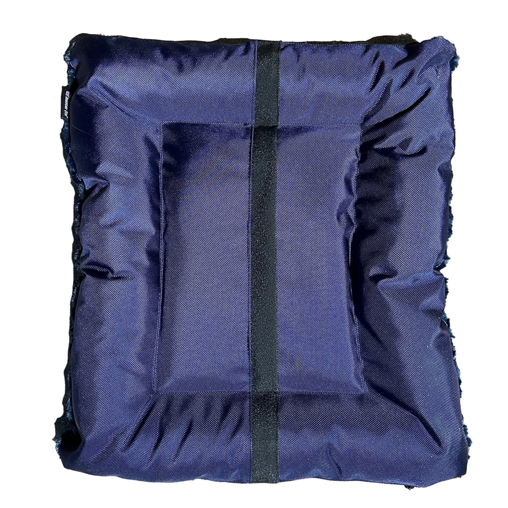 Dog Bed - Rectangle Bolstered Furvana™ 'Cloud'