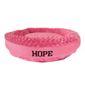 Dog Bed - Round Bolster Furvana™ 'Hope'