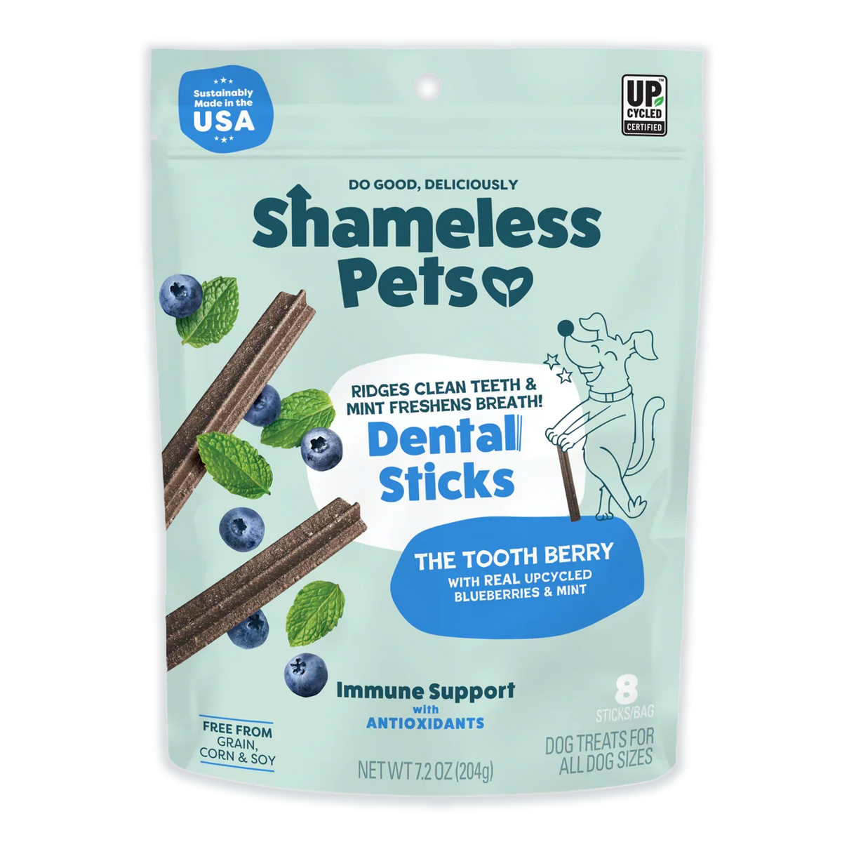 The Tooth Berry Dental Sticks Dog Treats