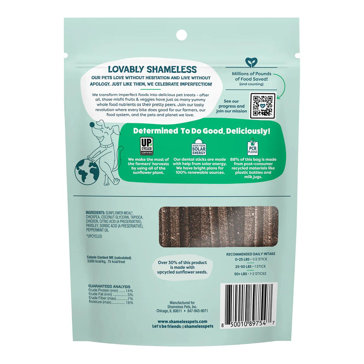 A Cluck A Day (Pre/Probiotic) Dental Sticks Dog Treats