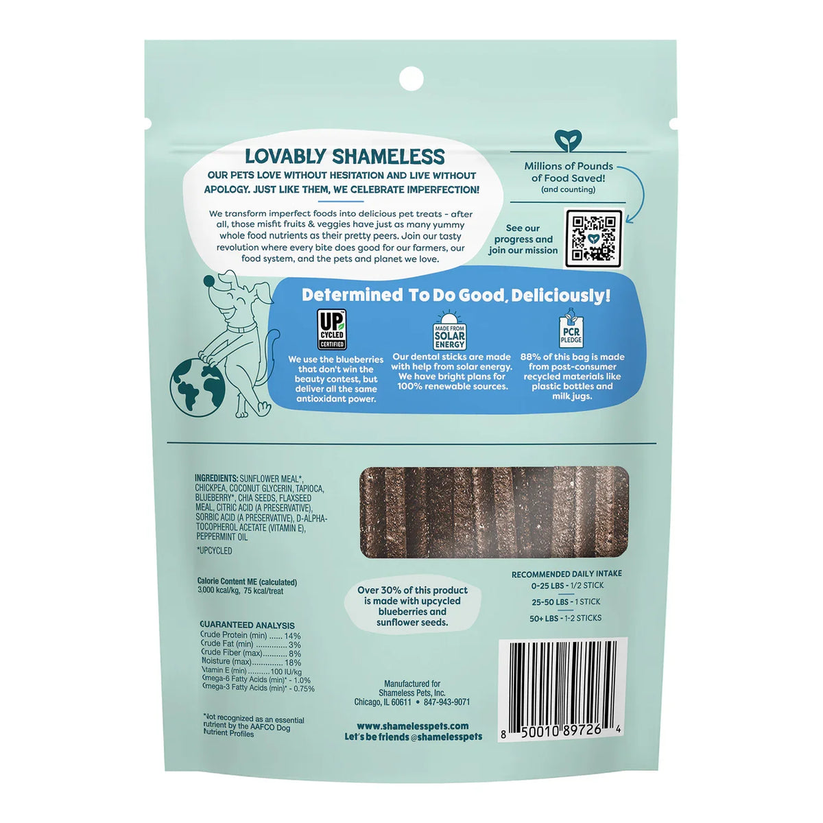 The Tooth Berry Dental Sticks Dog Treats