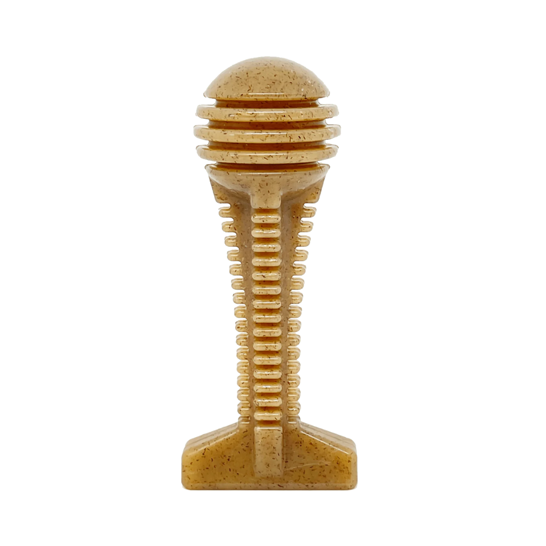 Large Honey Bone Dental Tower | Ultra Durable Nylon Chew Toy