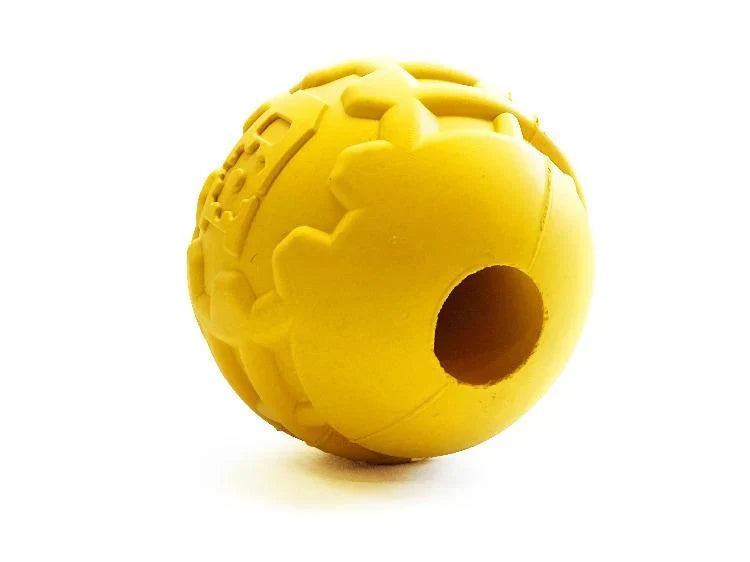 Rubber Gear Ball Toy | Heavy Chewers