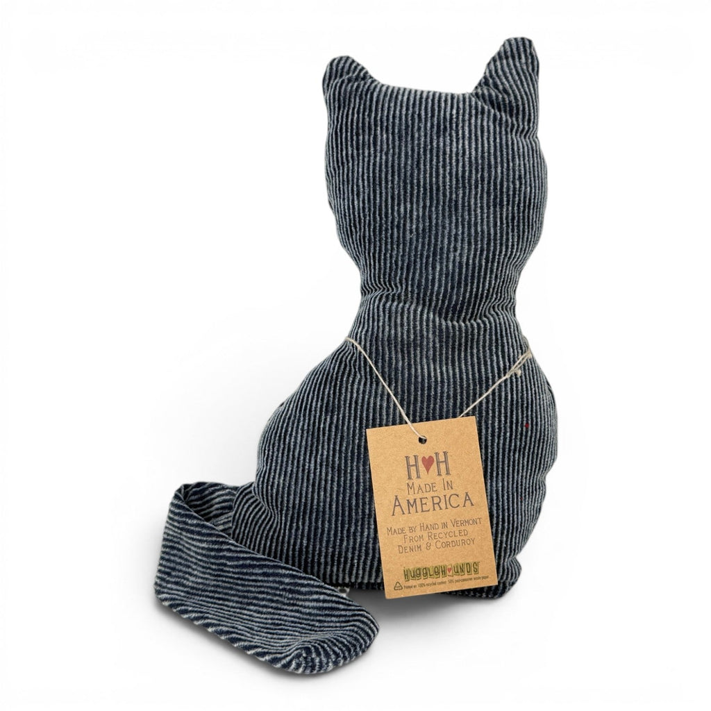 Recycled Corduroy Cat | Slate
