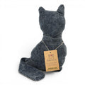Recycled Corduroy Cat | Slate