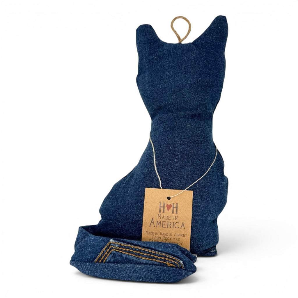 Recycled Denim Cat | Indigo