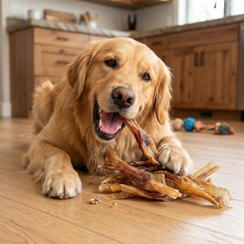 Beef Gambrel Tendons | Nearly Odorless, 8 oz