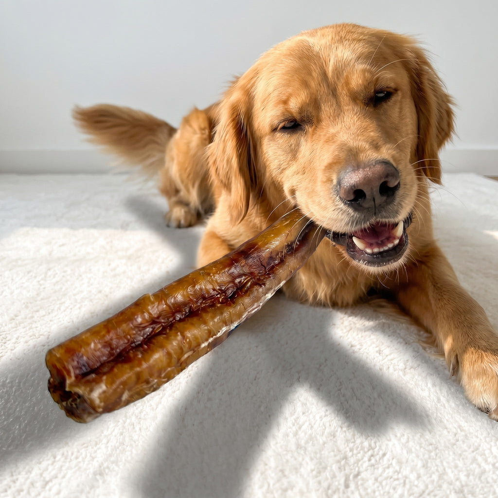 12" Monster USA Bully Stick | Nearly Odorless, 4+ oz