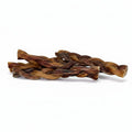 6" Braided Bully Sticks | Nearly Odorless, 6 Pack