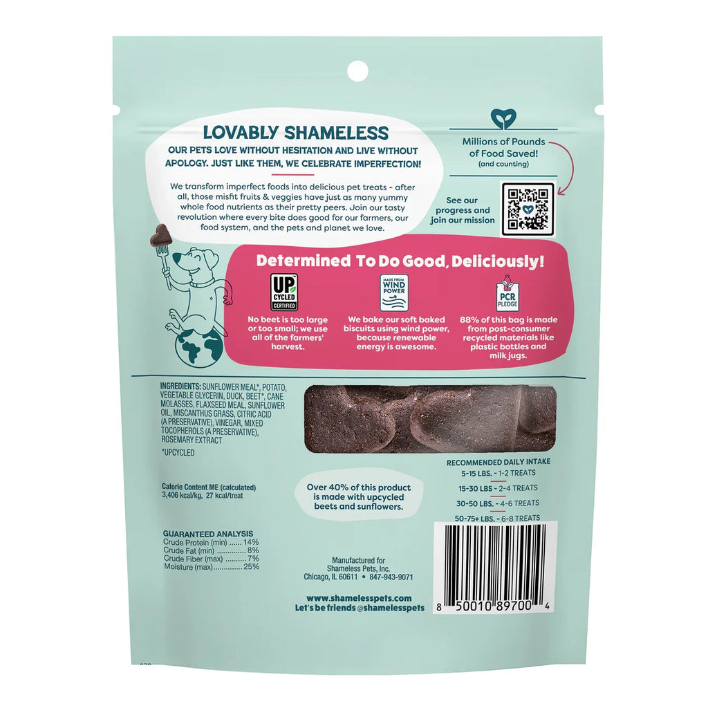 Duck, Duck, Beet Soft Baked Dog Treats