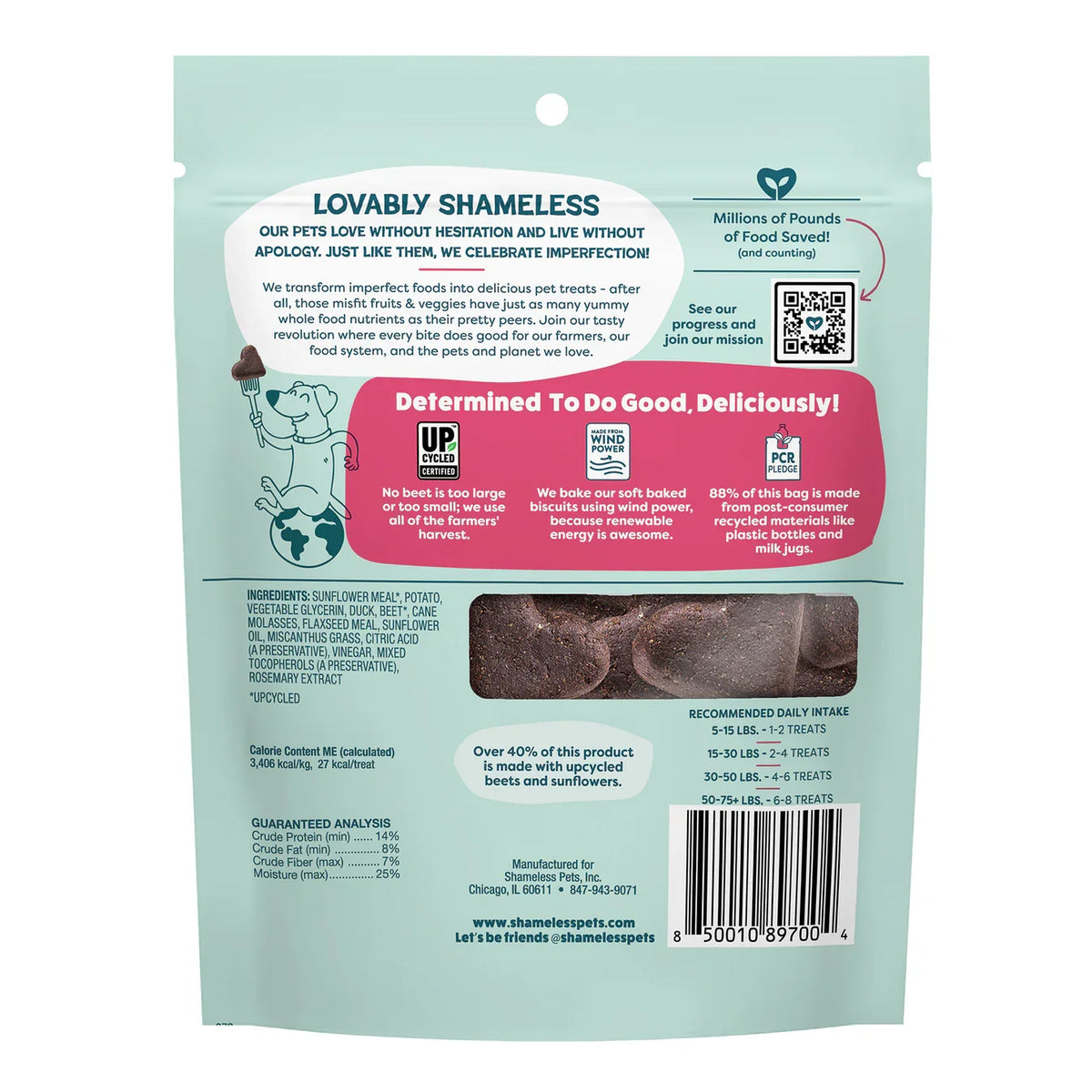 Duck, Duck, Beet Soft Baked Dog Treats