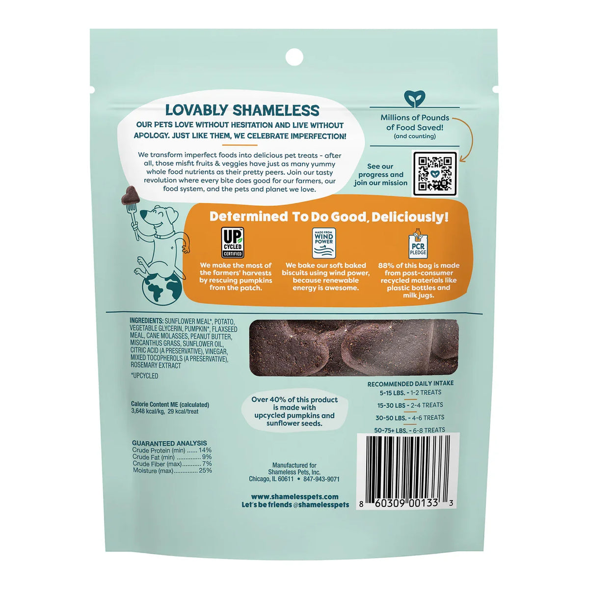Pumpkin Nut Partay Soft Baked Dog Treats