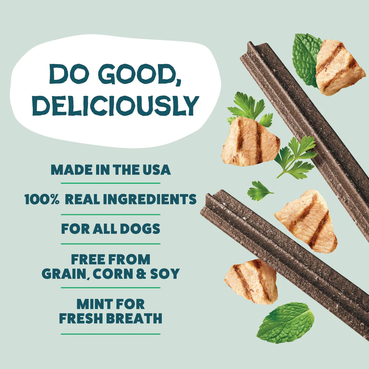 A Cluck A Day (Pre/Probiotic) Dental Sticks Dog Treats