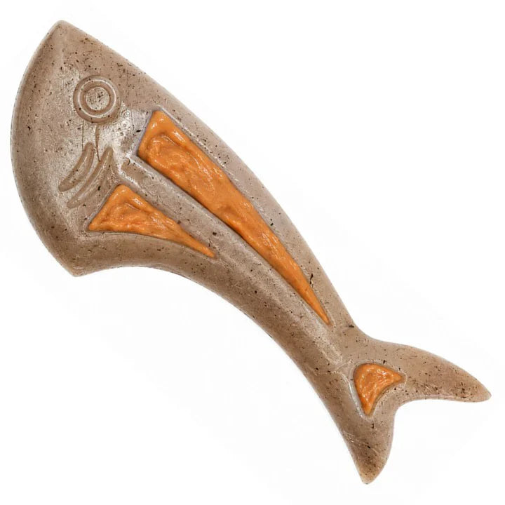Large Dog Fish Nylon Dog Chew Toy | Ultra-Durable for Aggressive Chewers