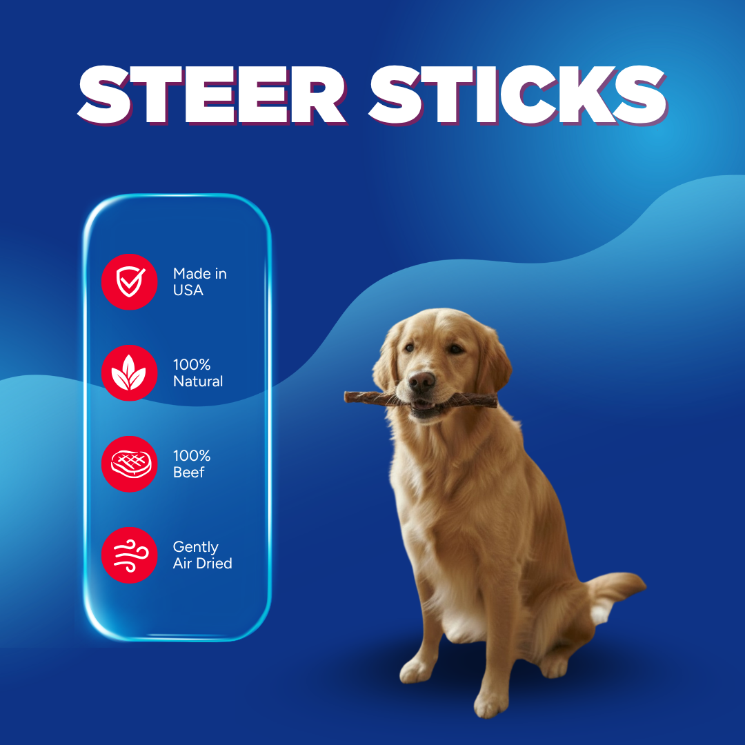 10”-12” Liver Dusted Steer Sticks | 8 oz