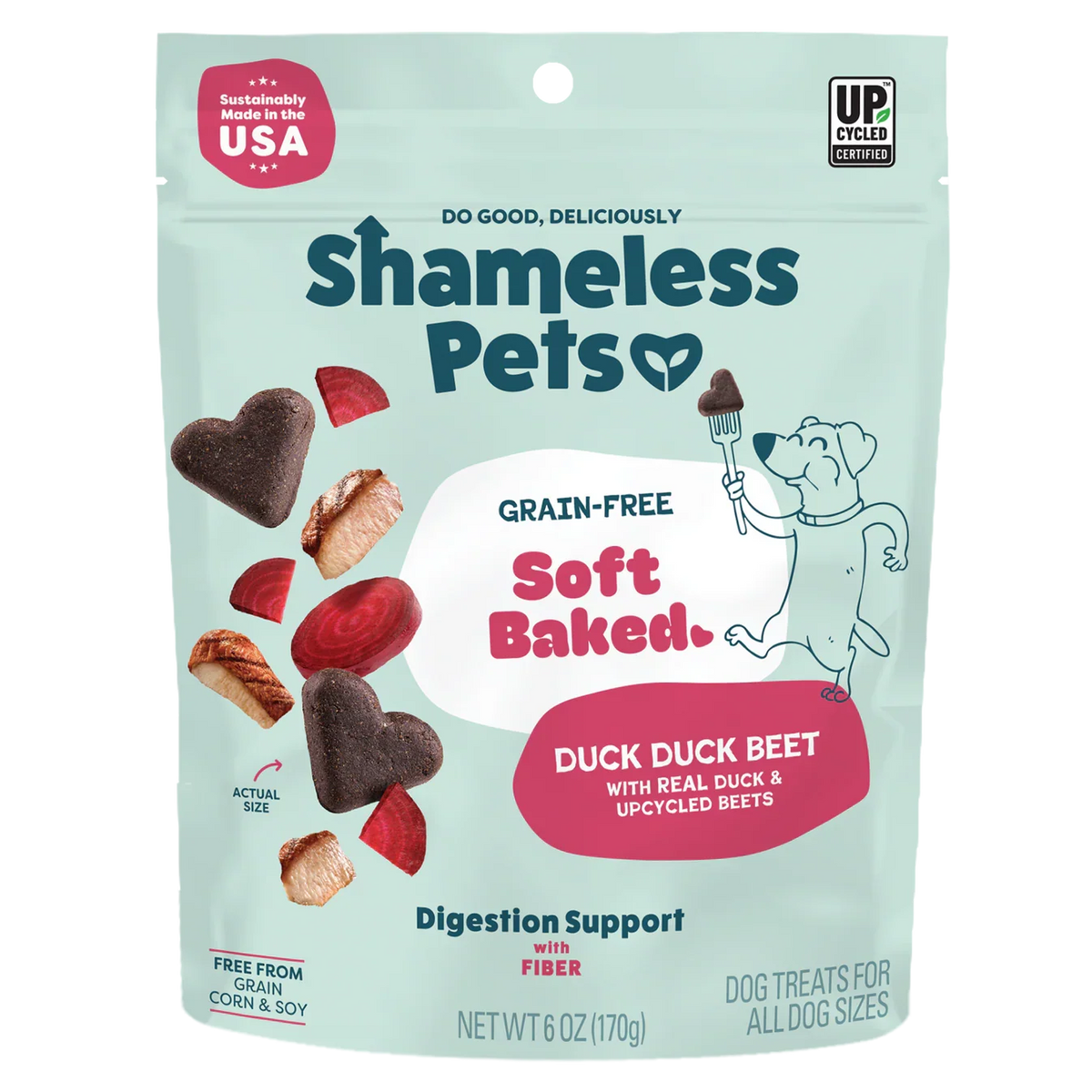 Duck, Duck, Beet Soft Baked Dog Treats