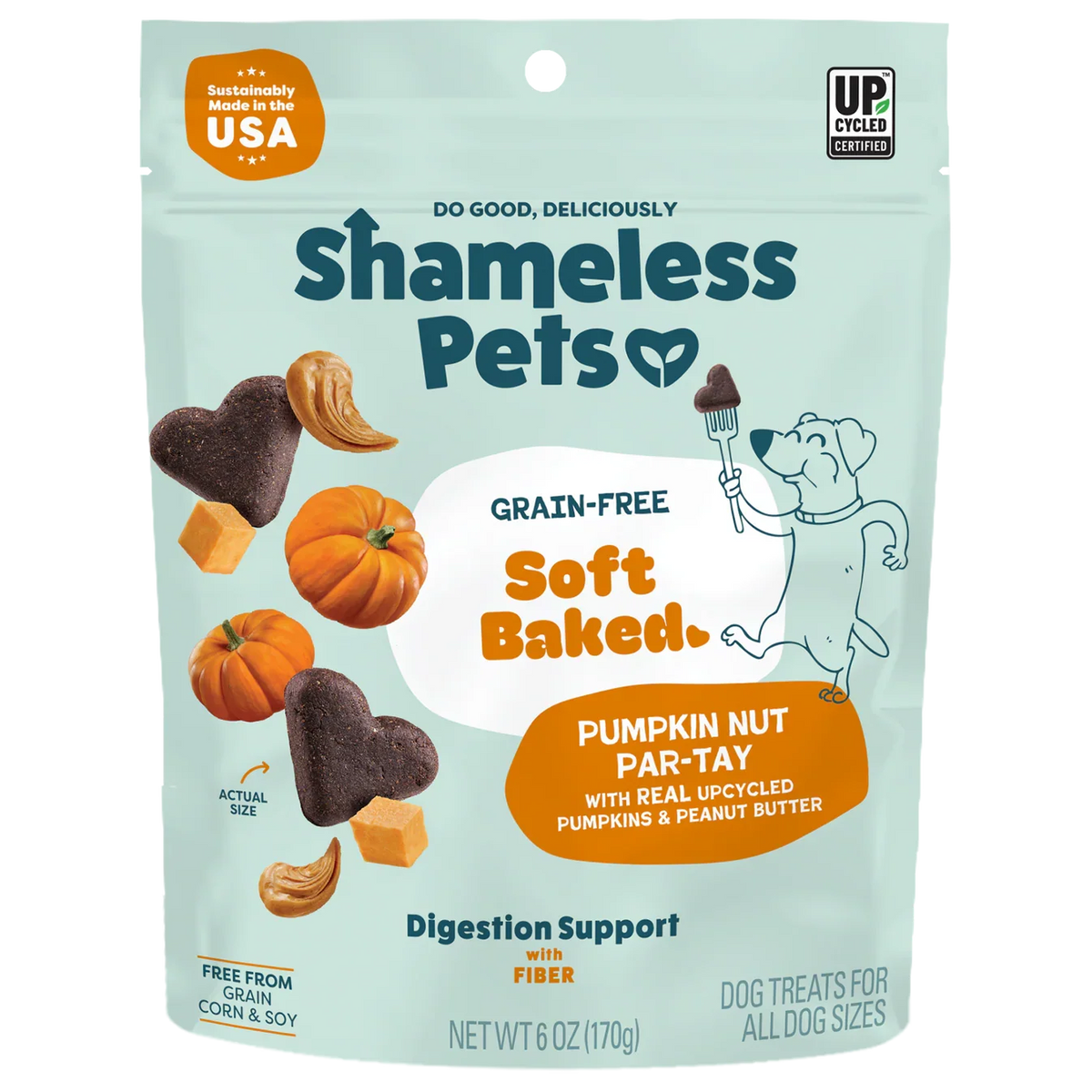 Pumpkin Nut Partay Soft Baked Dog Treats