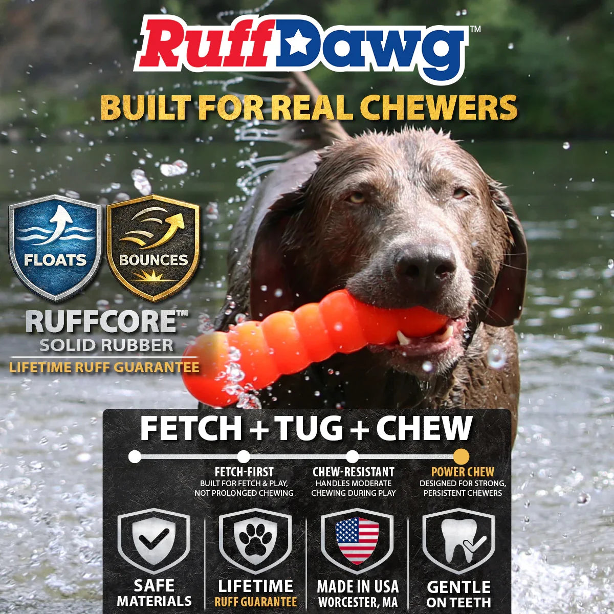 Ruff Dawg Dawg-Buster | Lifetime Guarantee