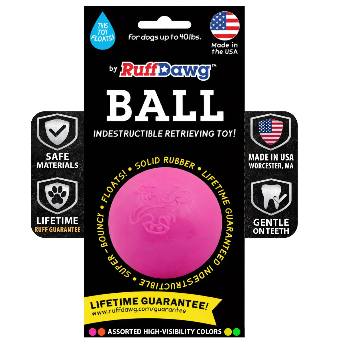 Ruff Dawg Rough Ball | Lifetime Guarantee
