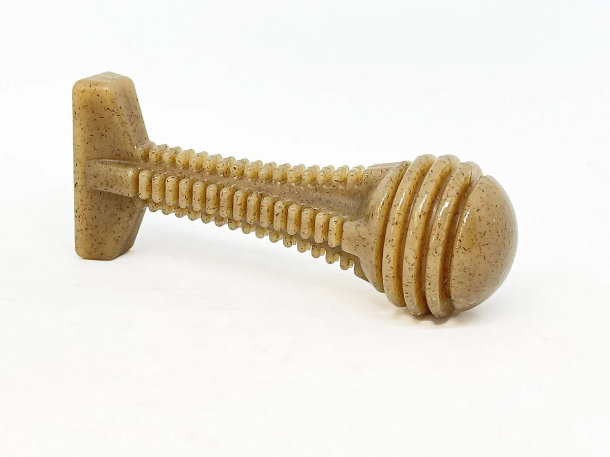 Large Honey Bone Dental Tower | Ultra Durable Nylon Chew Toy